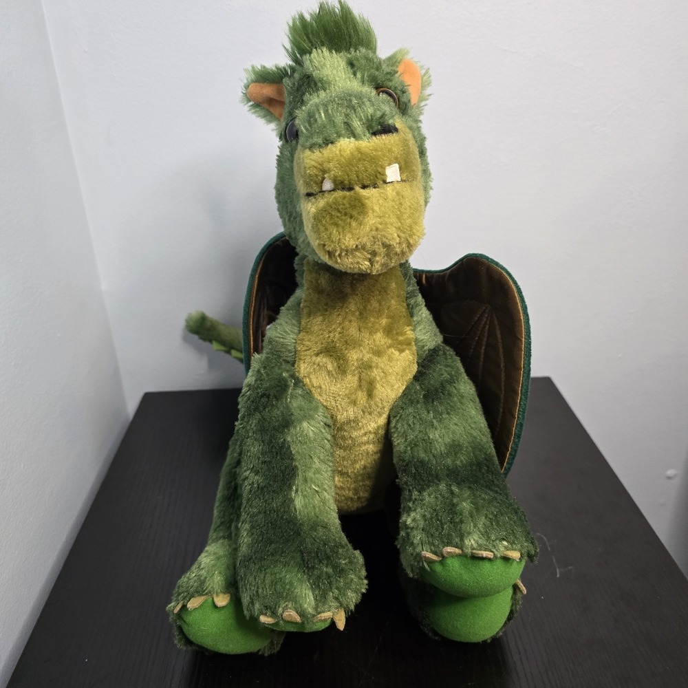 Pete's Dragon‎ Elliot 15" Build A Bear Disney Green Plush Stuffed Animal 2016